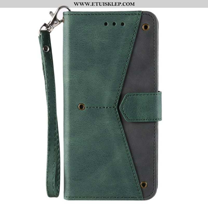 Etui Folio do Xiaomi Redmi Note 11 Pro Plus 5G Szwy W Dotyku